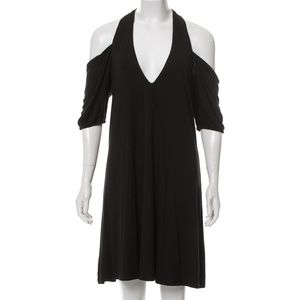 NWT HAUTE HIPPIE Cold Shoulder Knee-Length Dress